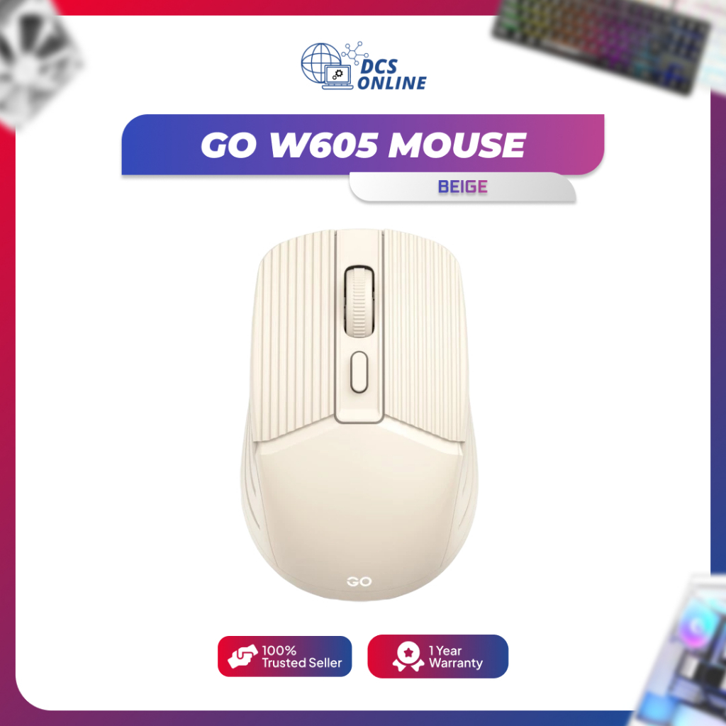 Jual FANTECH GO W605 Mouse Wireless Office 2.4Ghz Mouse Kantor | Shopee ...