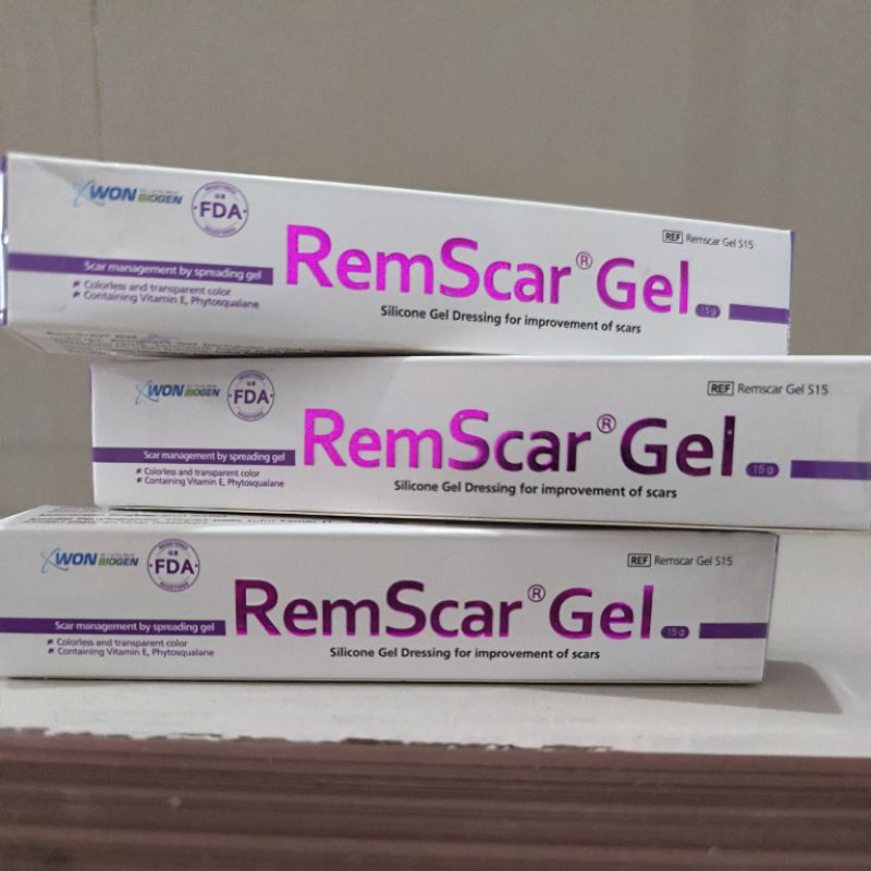 Jual RemScar Gel 15gr (Salep Ampuh Penghilang Bekas Luka) | Shopee ...