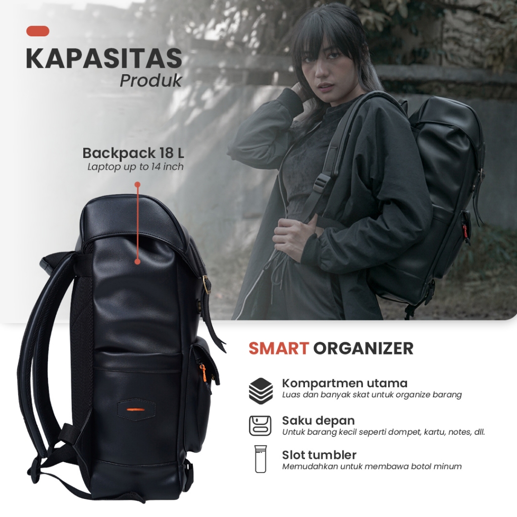 Jual Tas ransel Backpack urban factor - Vanguard | Tas laptop Pria ...