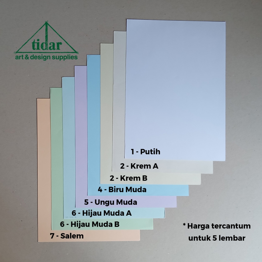 Jual Kertas Senggigi 220 gsm Ukuran 21 x 30 cm - Jasmine Glitter Paper ...