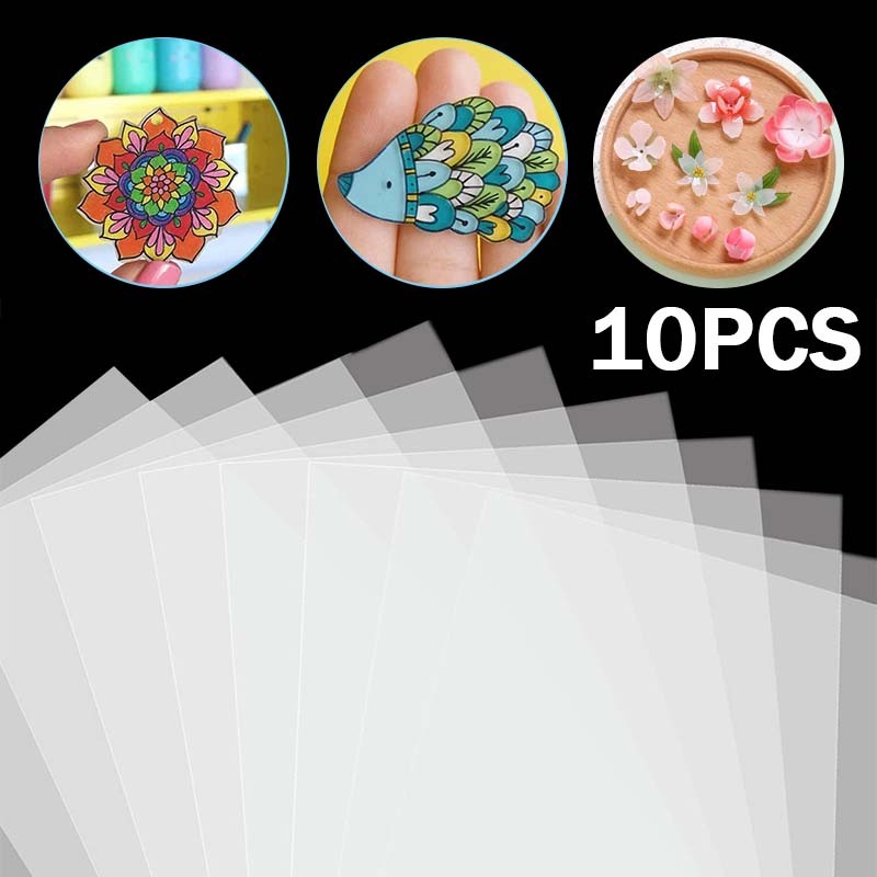 Jual 10pcs Paper Shrink Plastik Shrink Diy 20*29cm Shrink Dink Plastic ...