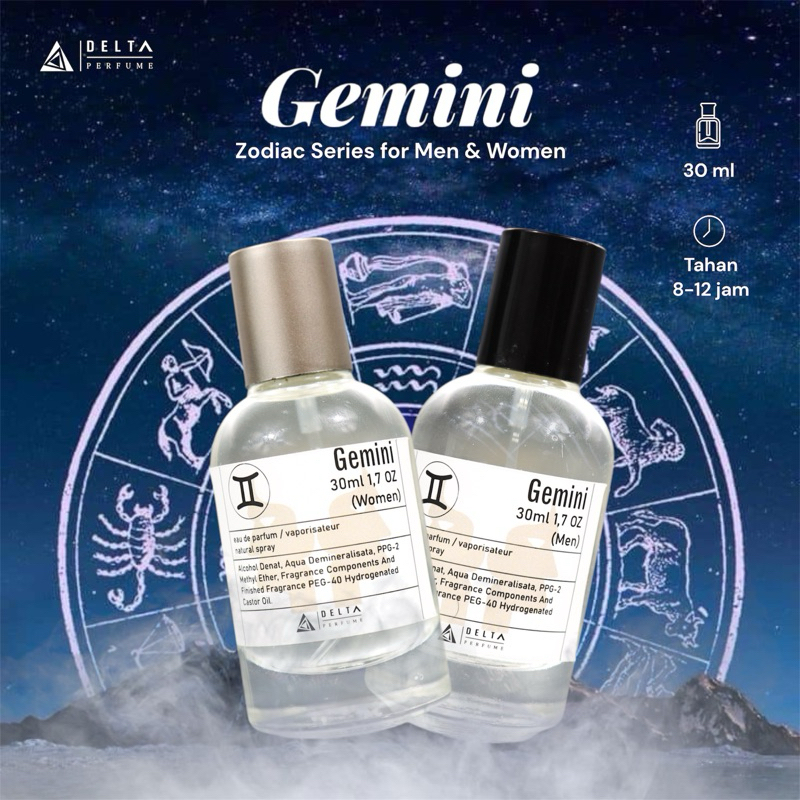 Jual Delta Perfume Official | Gemini Zodiac Series - Parfum Zodiak ...