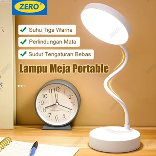 Lampu Belajar LED Sentuh 3 Warna Portabel 2000mAh