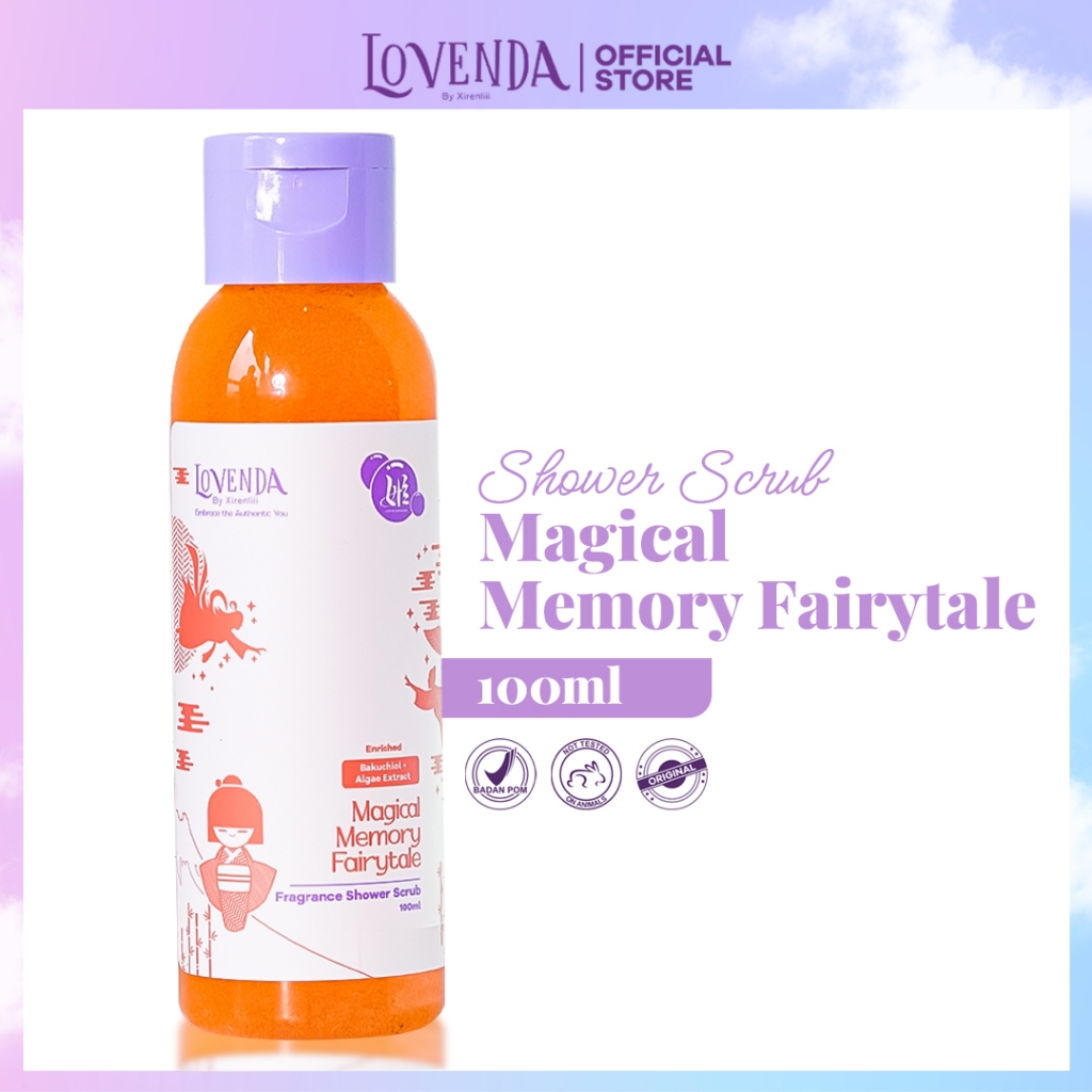 Jual Lovenda Shower Scrub Magical Memory Fairytale Travel size ...