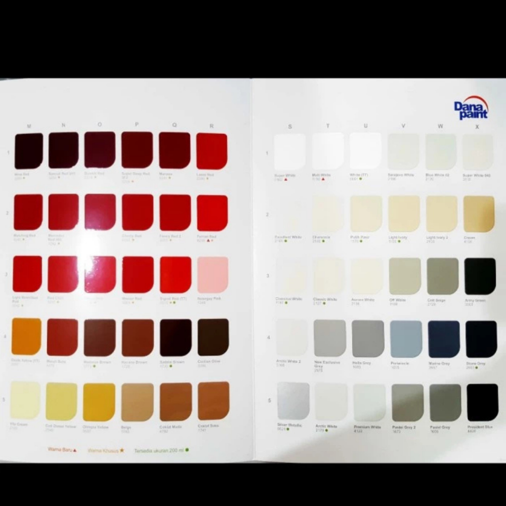 Jual Cat Duco Top Color 1 L Dana Paint Refinish Cat Kendaraan Besi ...