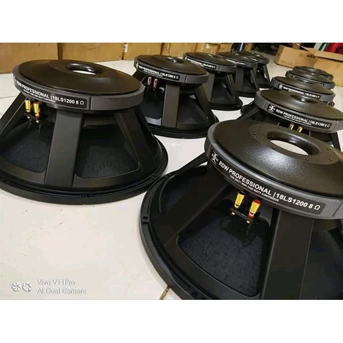 Jual RDW 18LS1200 Speaker Komponen 18 Inch 18 LS 1200 18LS 1200S ...