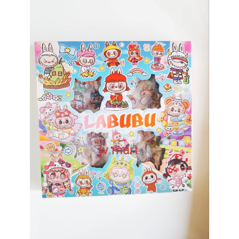 Jual (1 BOX) STICKER AESTHETIC LABUBU | Shopee Indonesia