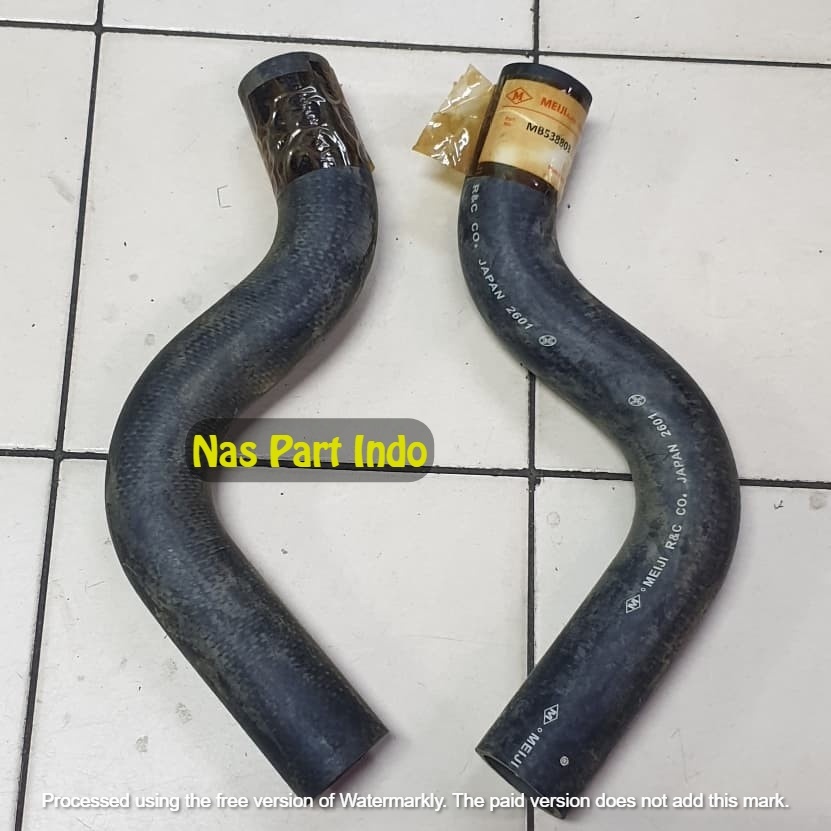 Jual Selang Hose Radiator Atas Asli Mitsubishi Pajero Bensin V43 V6 ...