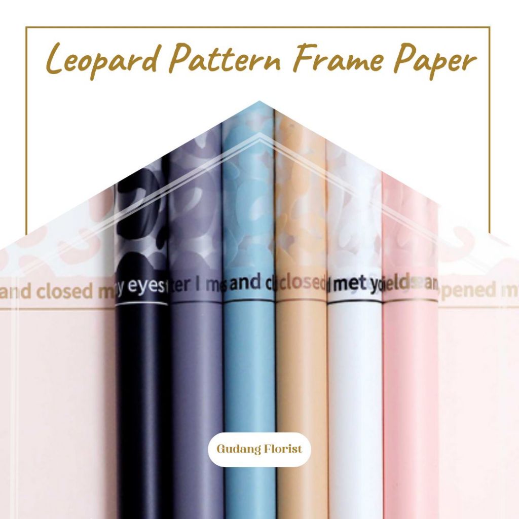 Jual LEOPARD PATTERN FRAME PAPER | Shopee Indonesia