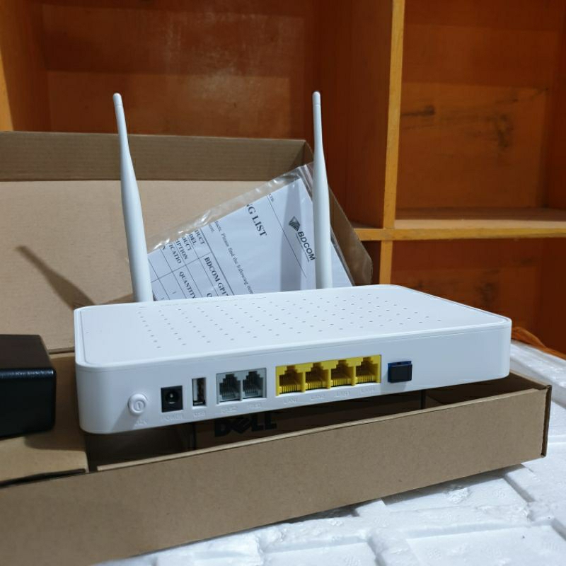 Jual WiFi Modem Router Wireless BDCOM GP1704-4GV Type ONU | NEW ...