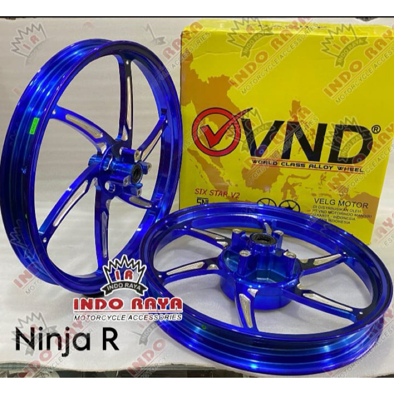 Jual VELG RACING VND SIX STAR NINJA RR / R UK VELG DEPAN 215/17 ...