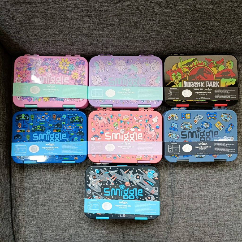 Jual SMGL Happy Medium Bento Lunchbox | Shopee Indonesia