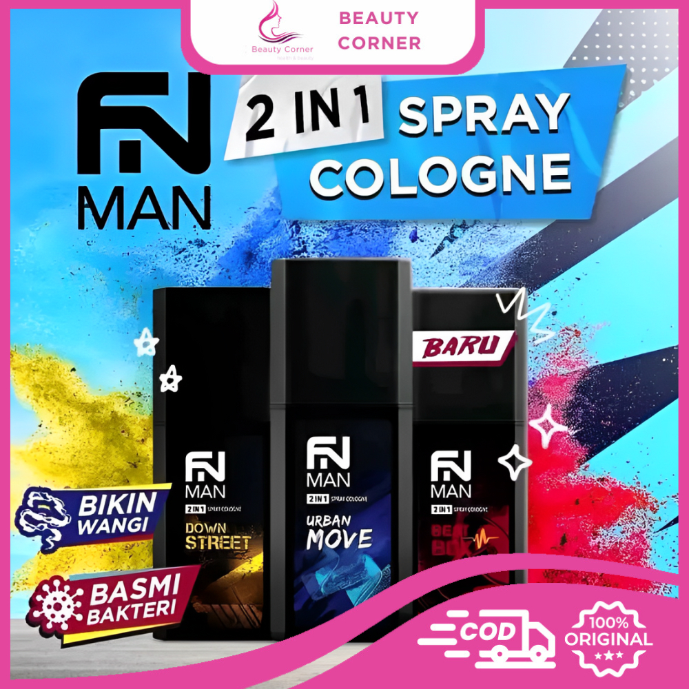 Jual FN Man 2in1 Spray Cologne - 115ml | Shopee Indonesia