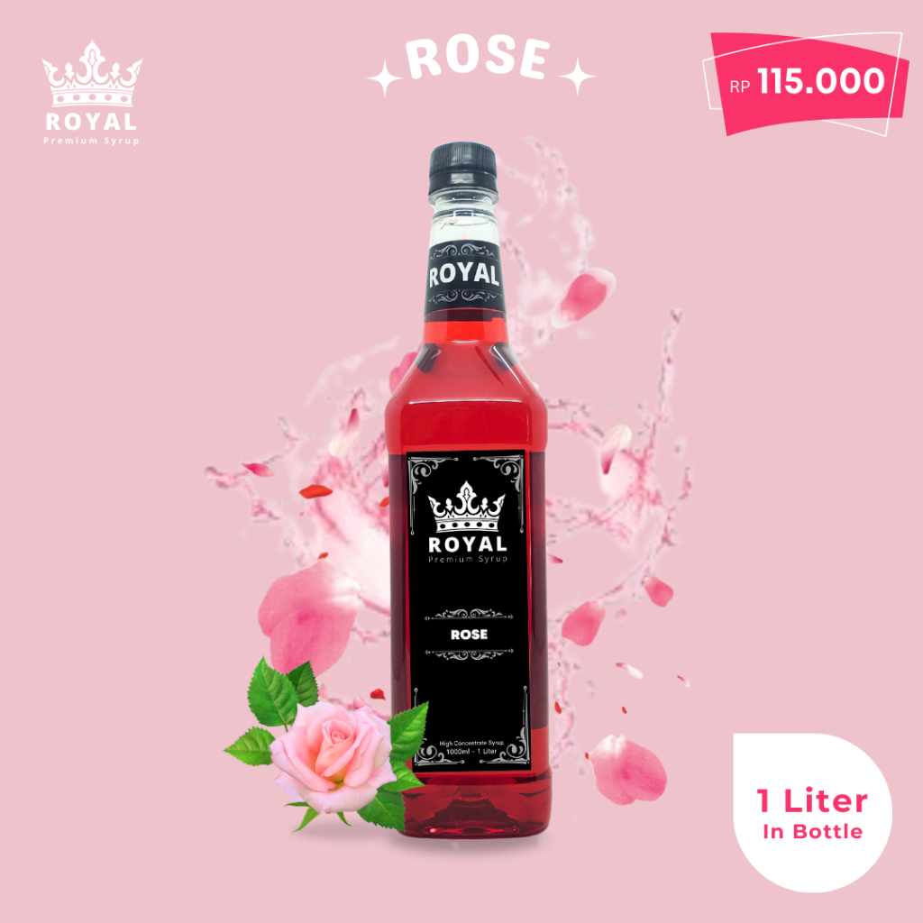 Jual Royal Rose Syrup - Sirup Mawar (Premium Quality) | Shopee Indonesia
