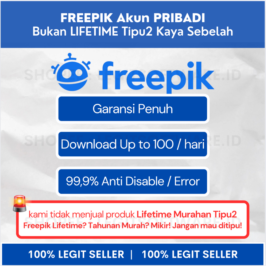 Jual Freepik Akun Premium Bergaransi Penuh Download Gambar Sampai
