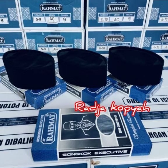 Grosir(10pcs)-songkok ar RAHMAT Ac