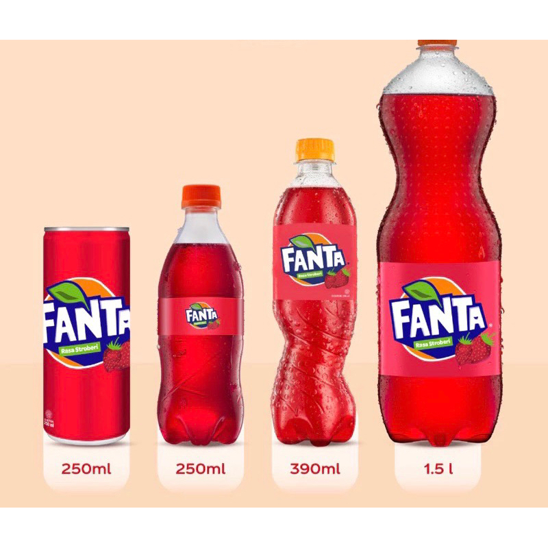 Jual Fanta Rasa Stawberry Minuman Soda - Kaleng 250ml Exp Date Desember ...