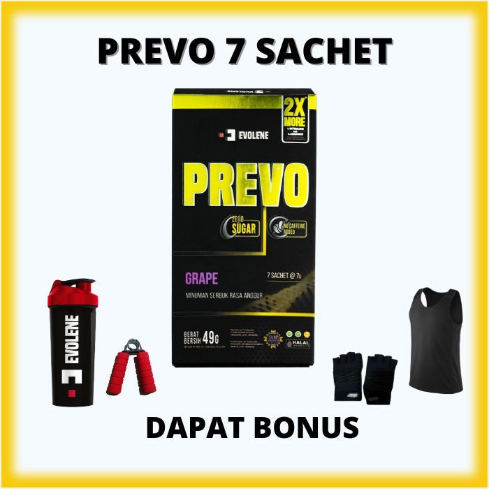 Jual Evolene Prevo Pre Workout 7 SACHET - Pre Workout - Energy Drink ...