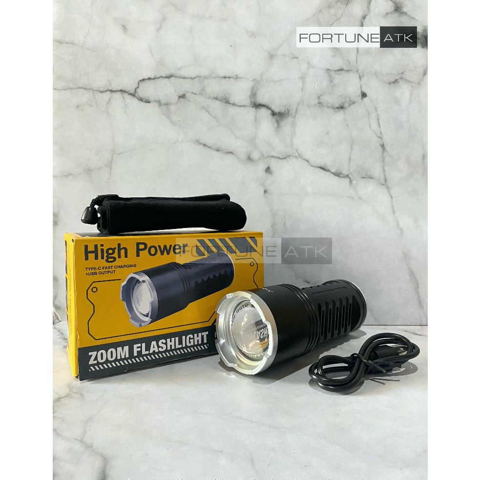Jual CENTER HIGH POWER ZOOM FLASHLIGHT BL 2302 | Senter ZOOM SUPER ...