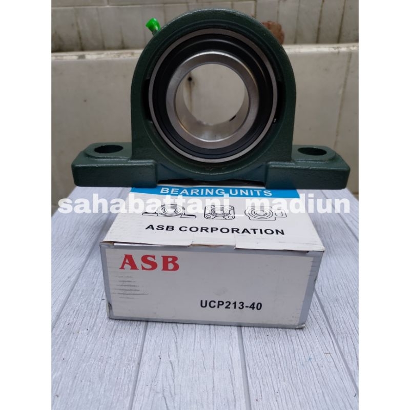 Jual Pillow Block UCP 213-40 ASB Laher Bearing Duduk Ukuran As 57 mm ...