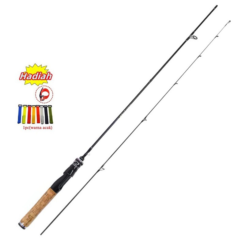 Silhouette recognized fishing pole