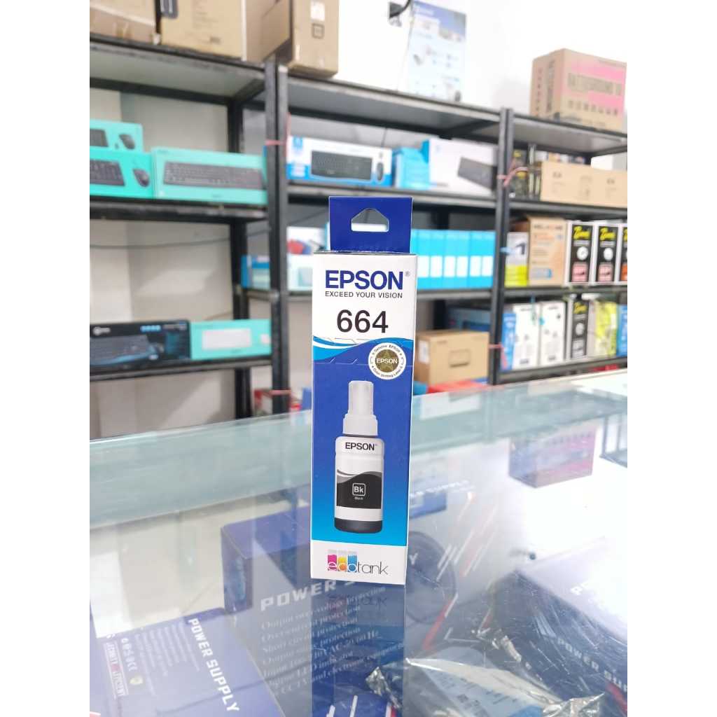 Jual TINTA EPSON 664 70ML ORIGINAL FOR USE PRINTER L100/L110/L120/L121 ...