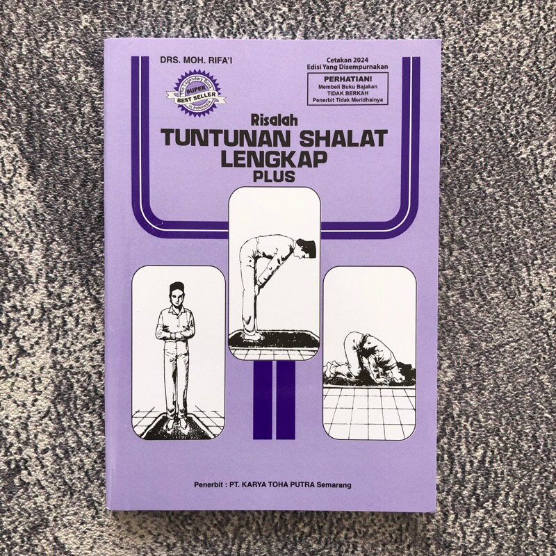 Jual UKURAN 14x10 - KARYA TOHA PUTRA - RISALAH TUNTUNAN SHALAT LENGKAP ...