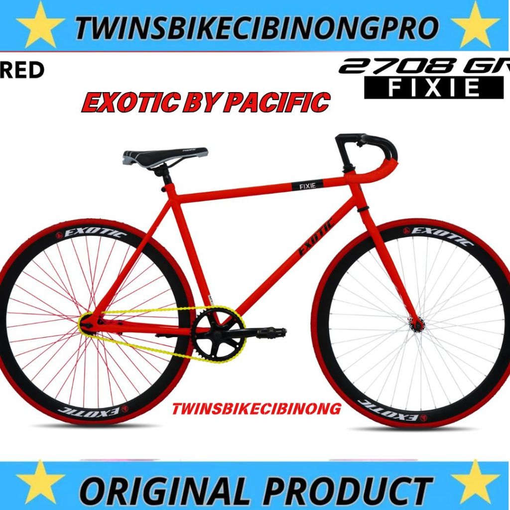 Jual Sepeda Fixie Exotic 2708 GR | Shopee Indonesia