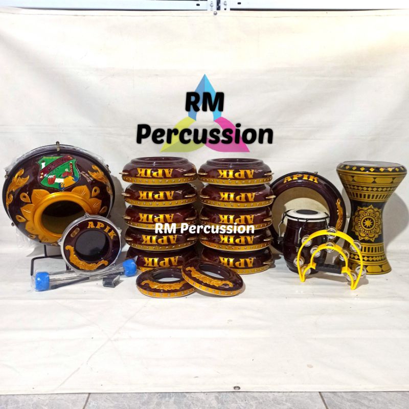 Jual Rebana 1 Set Ukir Jepara ( Paket 18 Alat) | Shopee Indonesia