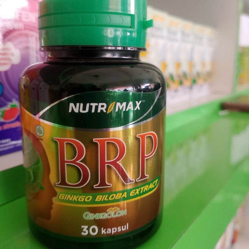 Jual Nutrimax BRP Ginkgo Biloba Extract 30 Kapsul | Shopee Indonesia