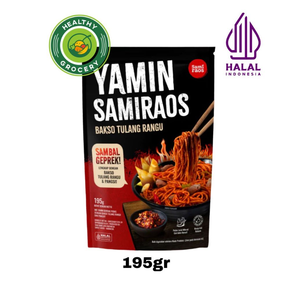 Jual Sami Raos Bakso Geprek Tulang Rangu 175gr / Bakso Aci Geprek