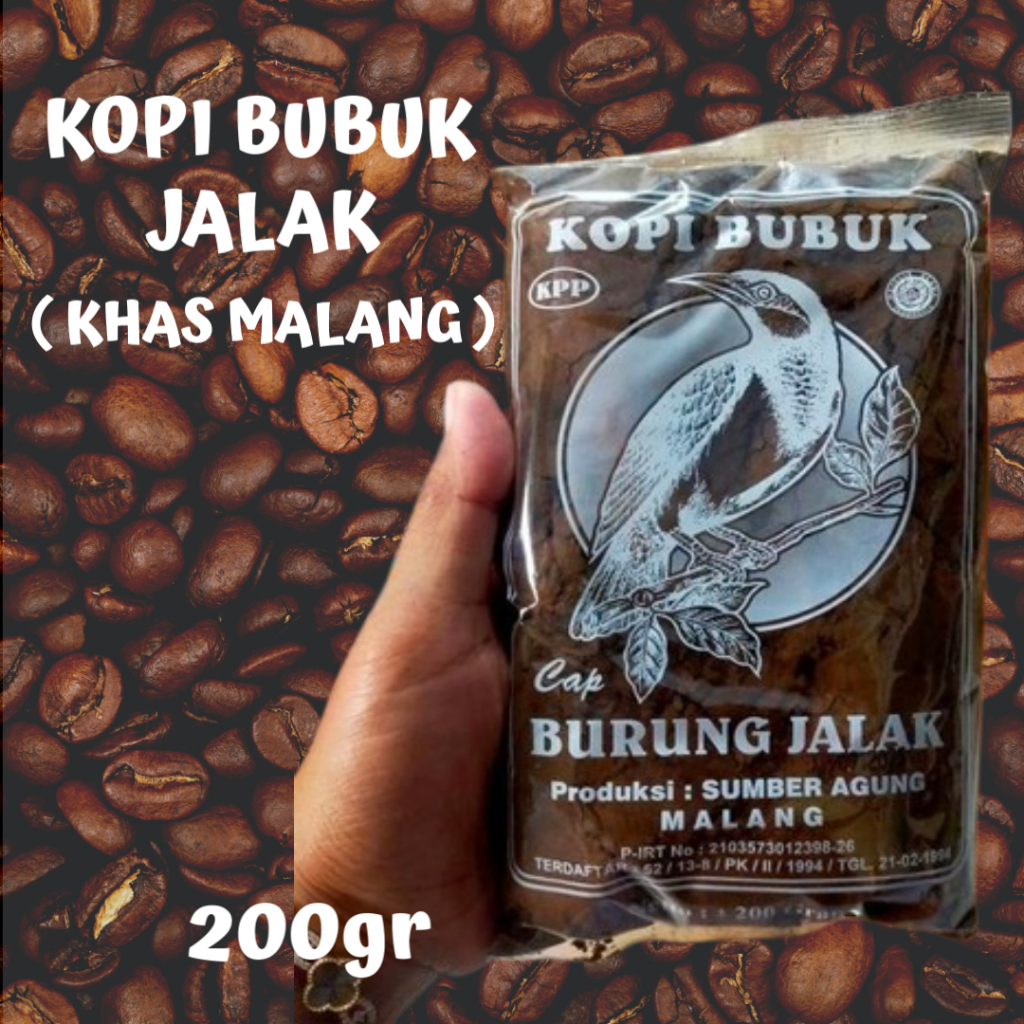 Jual KOPI BUBUK JALAK KHAS MALANG / KOPI MALANG / KOPI BUBUK MALANG