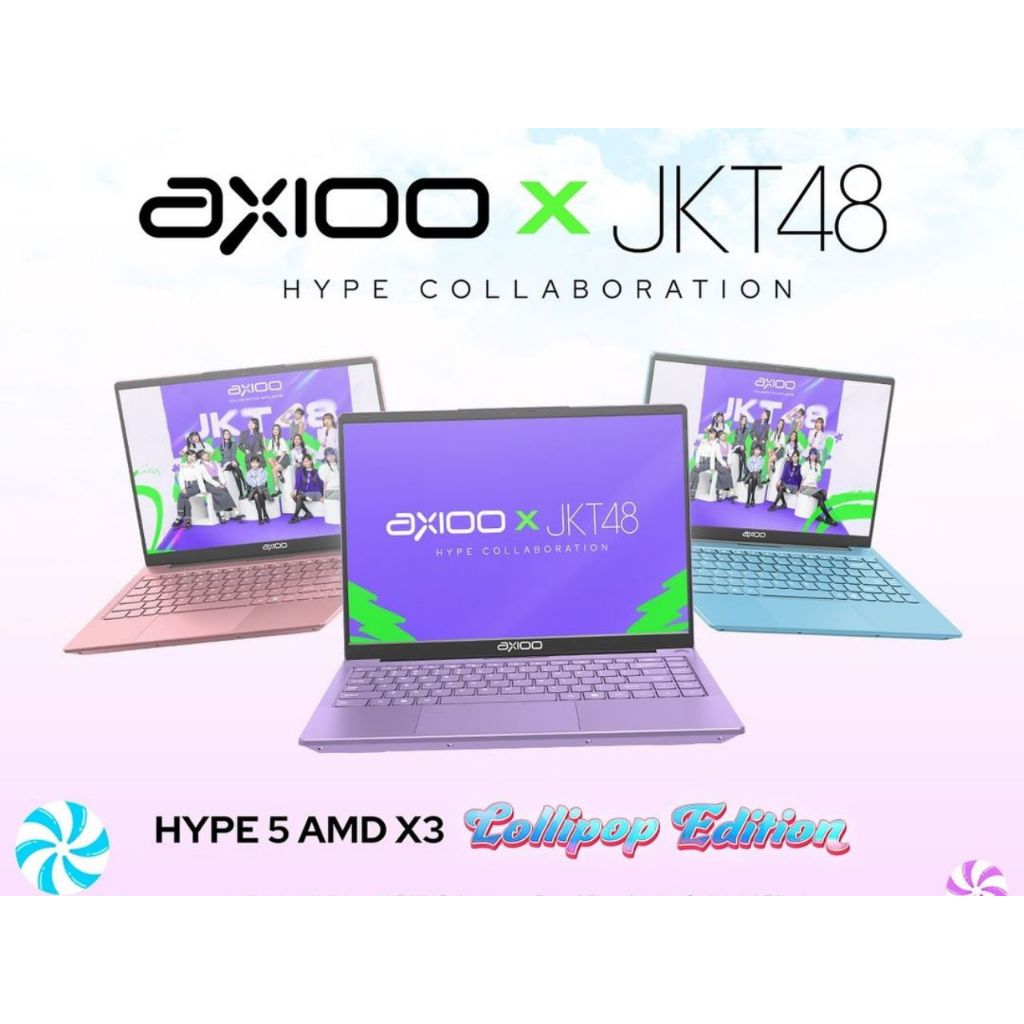Jual AXIOO HYPE 5 AMD X3 LOLLIPOP RYZEN 5 3500 8GB 256GB 14.0 FHD ...
