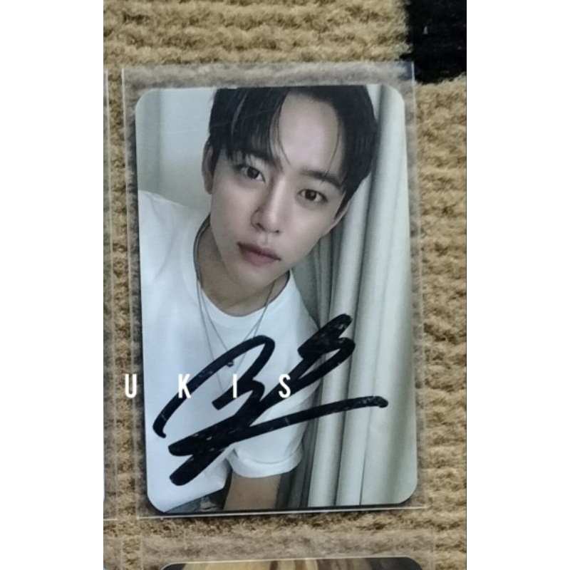 B.A.P Zelo Photocard Jual [READY] BAP Signed Photocard PC