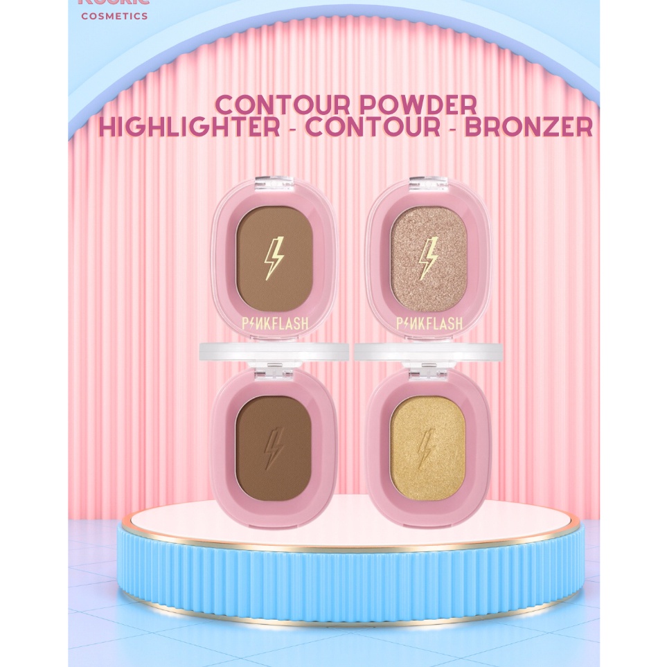 Jual Harga Puas PINKFLASH Highlighter Contour Bronzer Soft Smooth ...