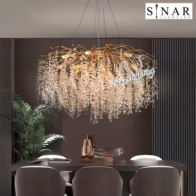 Jual Lampu gantung Modern ranting akar lebar 60/80/100 cm D80308 ...