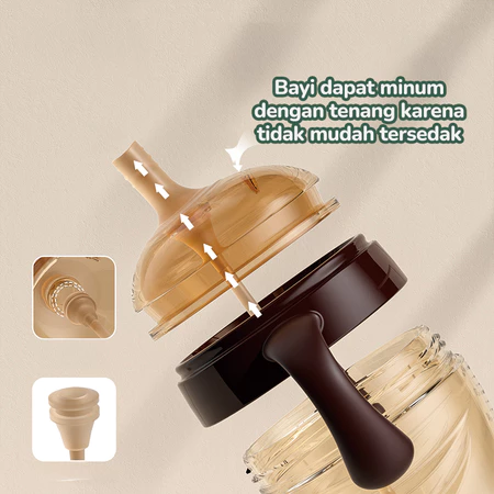 Minitutu PP PPSU Botol Susu Bayi 6 Bulan Keatas Dot Bayi Wide Neck 300ml BPA Free BB37 BB38 Minitutu PP PPSU Botol Susu Bayi 6 Bulan Keatas Dot Bayi Wide Neck 300ml BPA Free BB37 BB38