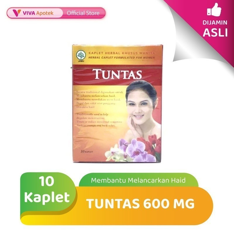 Tuntas 600 mg untuk Membantu Melancarkan Haid (10 Kaplet)