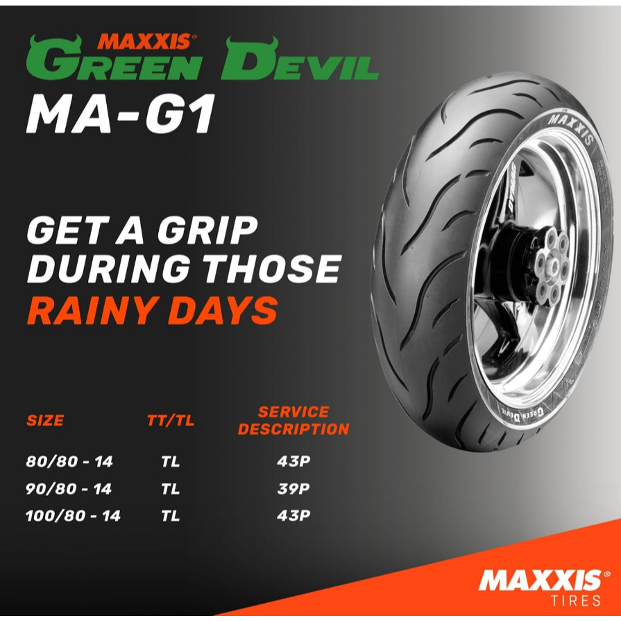 Jual Paket Sepasang Murah Ban Maxxis Green Devil Ring Ban Maxxis