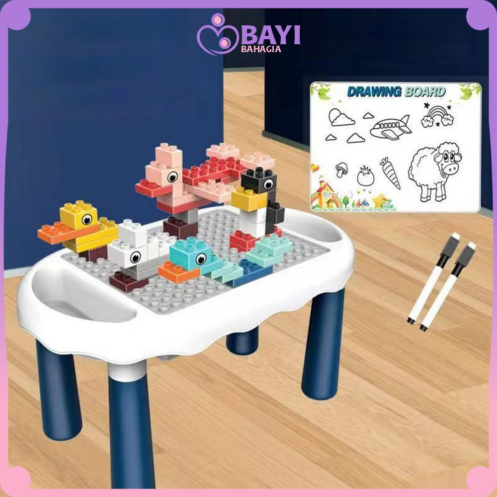 Jual Mainan Balok Susun Building Block Brick Toys / Blok Bangunan Besar ...
