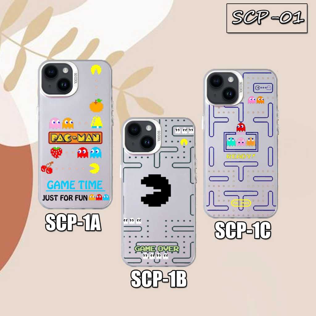 Jual Premium Matte Hard Case Antishock Casing Hp PacMan Game Over SCP ...