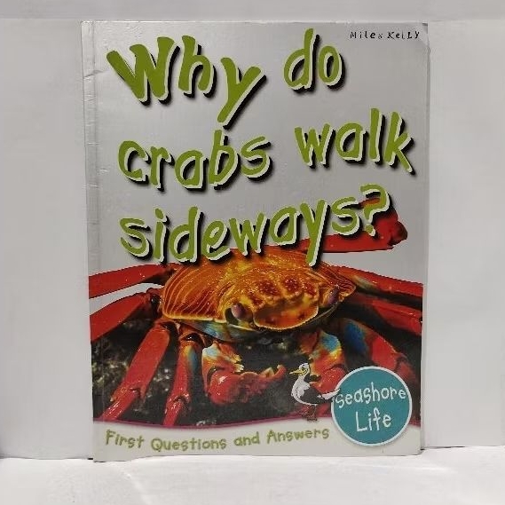 Jual Buku Anak WHY DO CRABS WALK SIDEWAYS ? | Shopee Indonesia