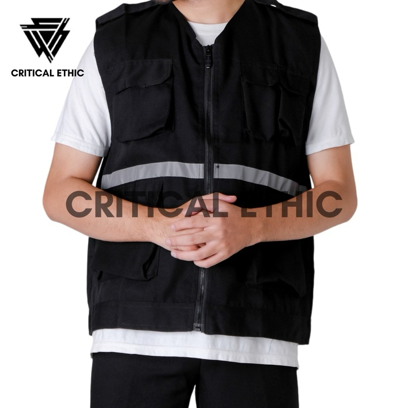 Jual Rompi Safety Rompi Proyek Rompi Kerja Lapangan Outerwear - Rompi ...