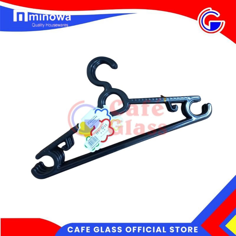 G-808-Bk Keytoss Gantungan Baju Anti Slip - Hanger Pakaian Gantungan Baju Berkualitas