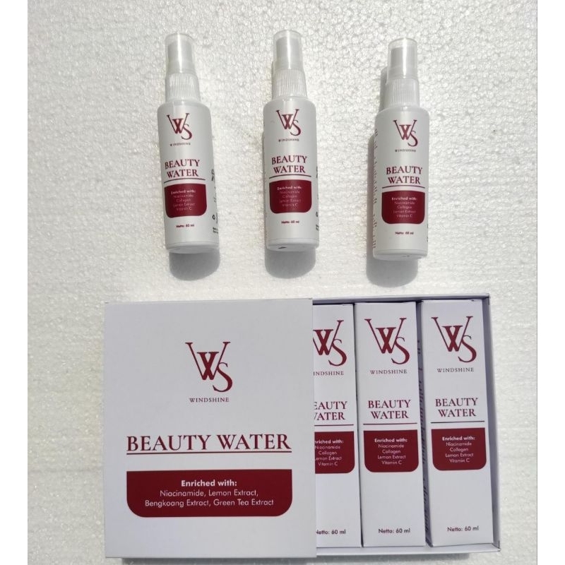 Jual Beauty water by windshine original | Shopee Indonesia