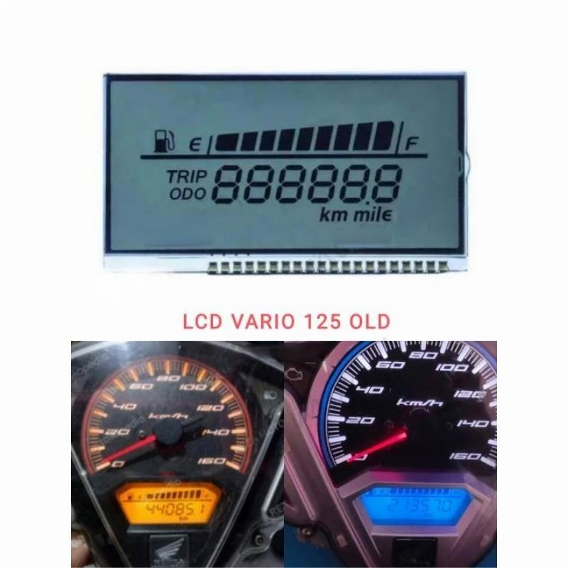 Jual LCD Speedometer untuk motor Honda Vario 125 non led | Shopee Indonesia