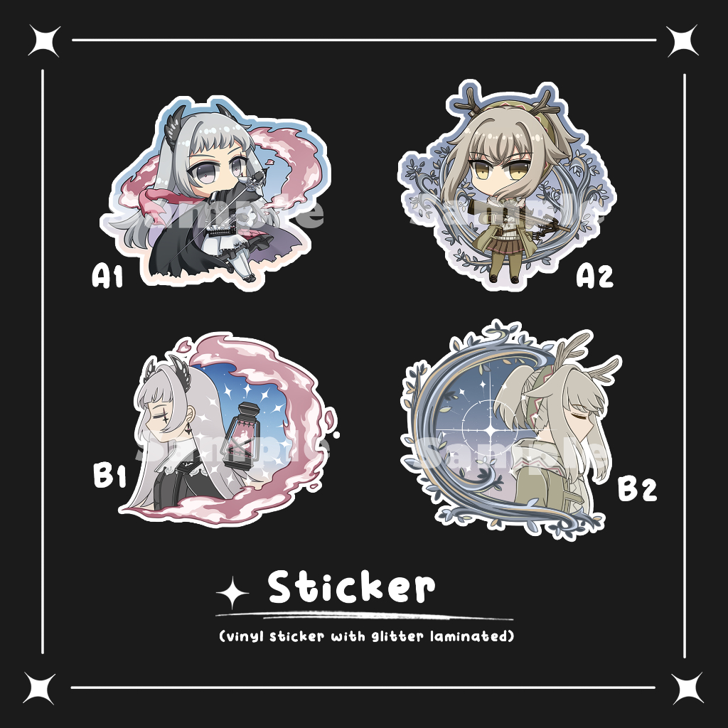 Jual Arknights Fanmerch Series Firewatch & Irene Sticker | Shopee Indonesia