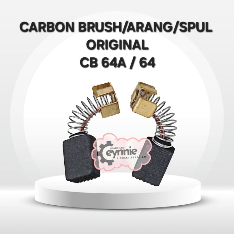 Jual CARBON BRUSH MESIN ORBITAL JIGSAW 4329 MAKITA CB 64A CB 64 ...