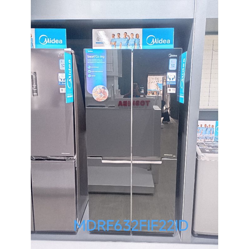 Jual kulkas 4 pintu hemat listrik inverter tidak ada bunga es | Shopee