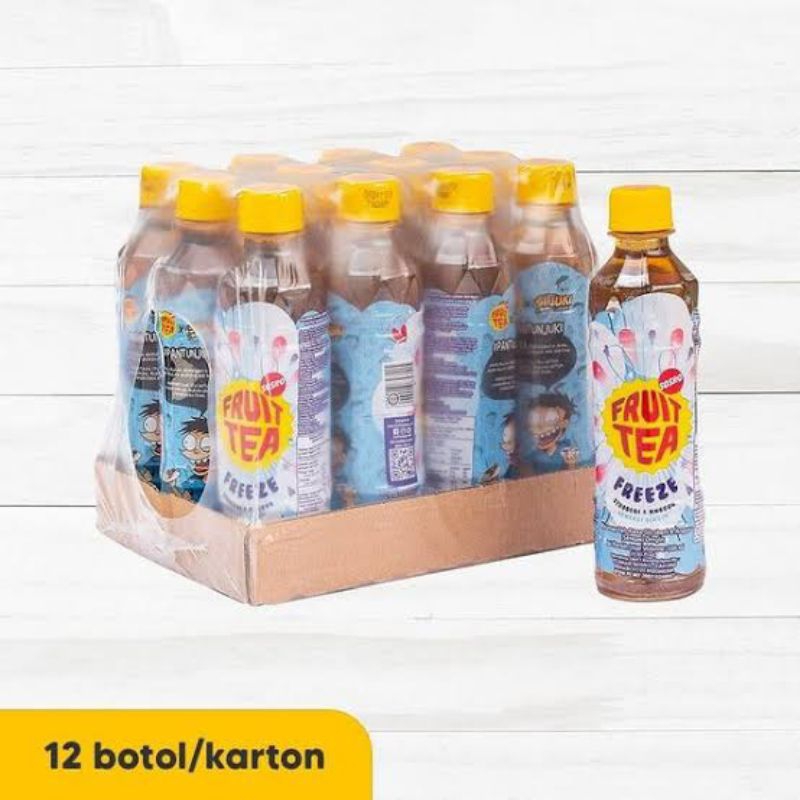 Jual fruit tea 350 ml 1 dus isi 12 botol | Shopee Indonesia
